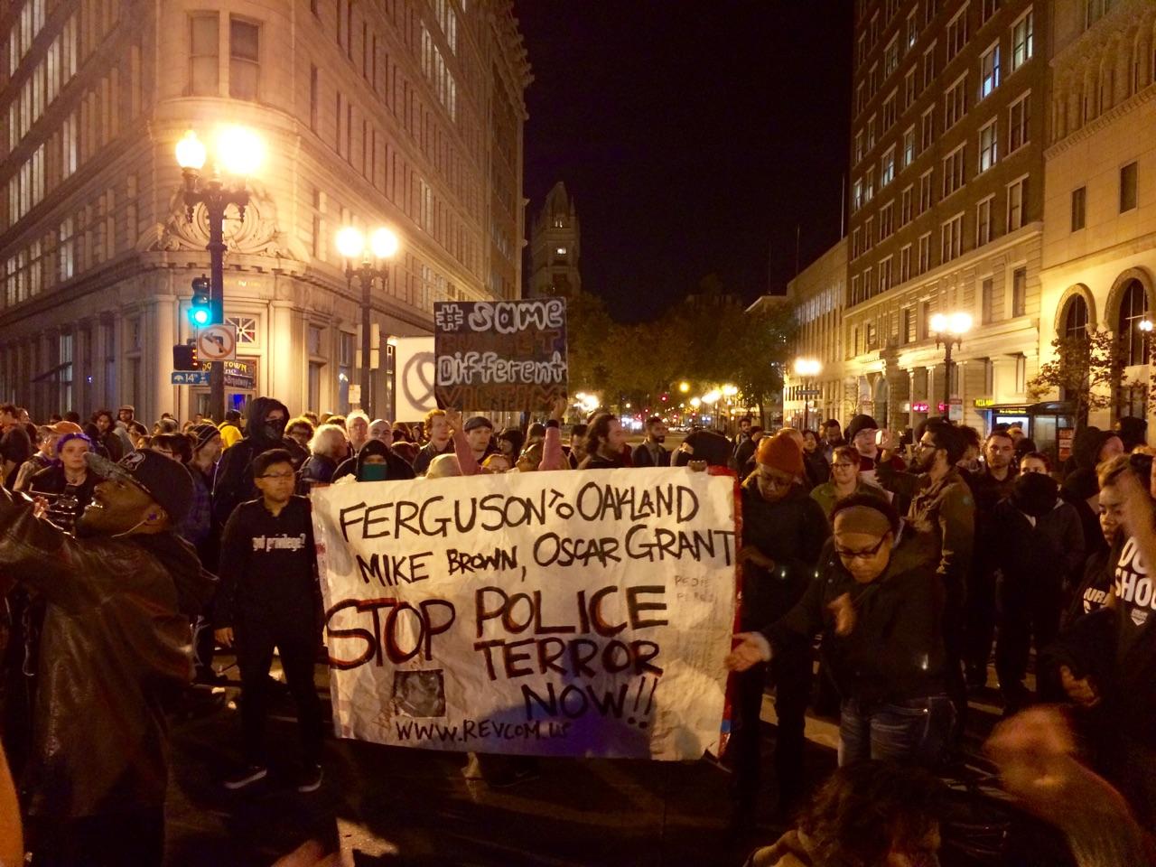Ferguson in Oakland